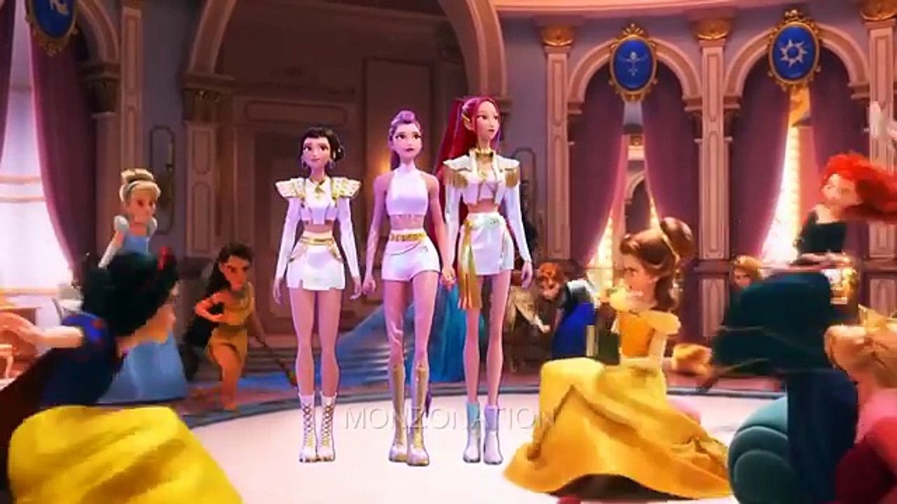 Kpop Demon Hunters meets Disney Princesses