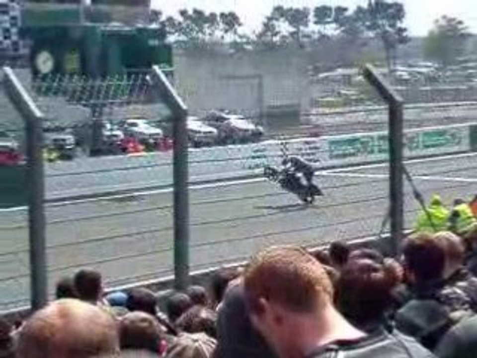 stunt au 24 heures du mans 2008