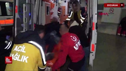 Erzurum’da komşusunu tabancayla yaraladı