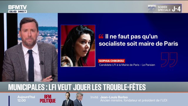 SIGNÉ BFM - Municipales: La France insoumise veut jouer les trouble-fête et convoite des villes de gauche
