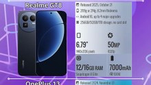 Realme GT 8 Pro vs Realme GT8 vs OnePlus 13