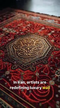 Persian Carpet Calligraphy Wall Art Luxury Carpet & Calligraphy Frame Decor Handmade Carpet Calligraphy Home Decor Persian Carpet Pieces with Arabic Calligraphy Premium Carpet Texture Wall Frames #persiancarpet #carpetart #calligraphydecor #wallartdesign