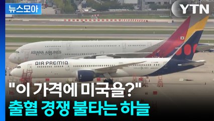 [뉴스모아] 항공권 가격 '역대급 폭락'…출혈 경쟁 치열해진 항공사 / YTN