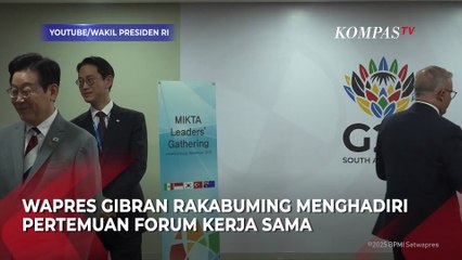 Wapres Gibran di KTT G20: Hadiri Pertemuan MIKTA dan Bahas Kerja Sama Bilateral