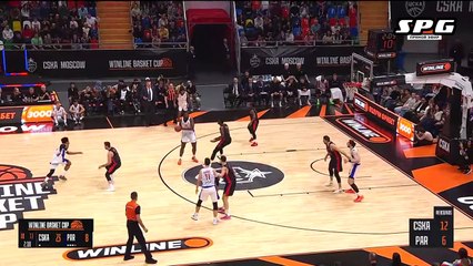 Terrell Carter Highlights 13 Pts, 2 Blk, 2 Ast vs CSKA Moscow