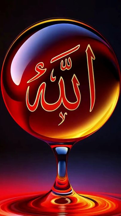 Allah Name 3D Art