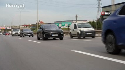 Togg'dan şaşırtan performans! 20 araç konvoy halinde yola çıktı