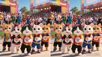 Funny Cat Videos: Adorable Dancing Cats - Meong Meong #catdancing #catfunny #cutecat