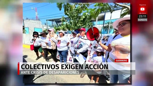 Colectivos de Acapulco exigen centro forense ante más de mil cuerpos sin identificar