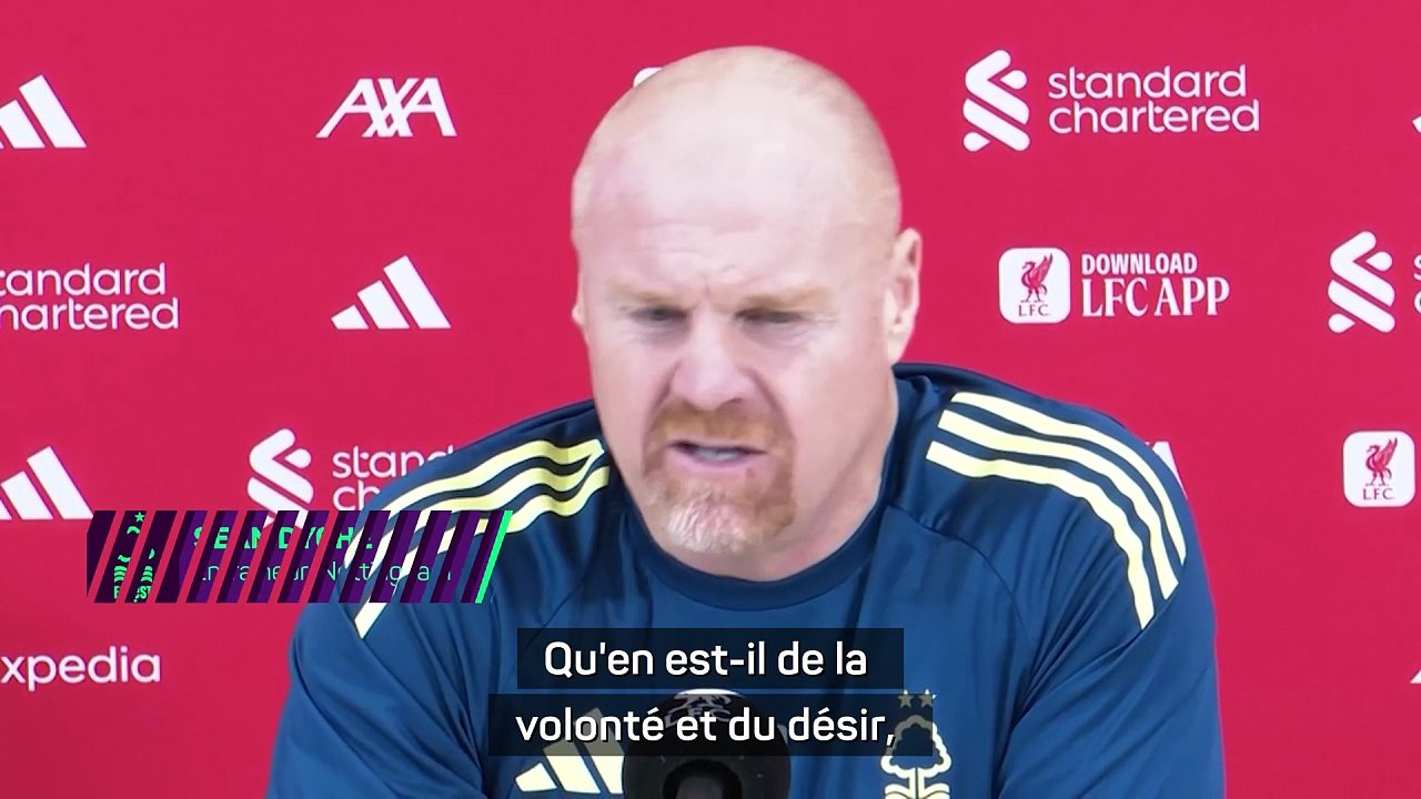Dyche : "J'ai dit aux joueurs : on ne fait pas de passes aujourd'hui!"
