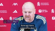 Dyche : "J'ai dit aux joueurs : on ne fait pas de passes aujourd'hui!"