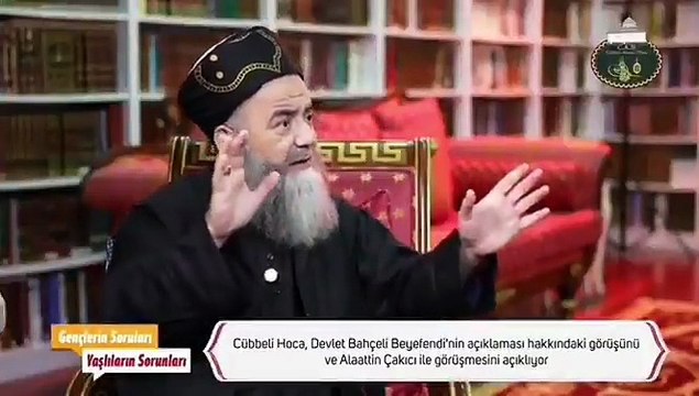 Cübbeli Ahmet Hoca’dan terör örgütlerinin affına sert tepki: Bunu affediyorum diyene biz rıza göstermeyiz.