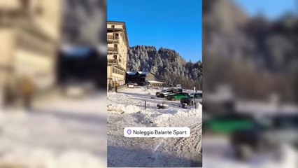 Neve in Toscana, Abetone: "Guardate qui che risveglio spettacolare"
