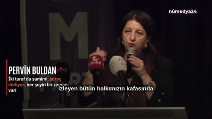 Pervin Buldan: Süreç ilerliyor ama adım atılmıyor eleştirileri var