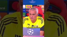 Mourinho ne connait pas le vice président de Fenerbahce... #LDC