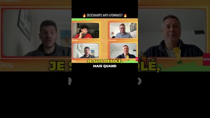 DESCHAMPS ANTI LYONNAIS ! #live #foot #football