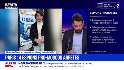 Paris : Quatre espions pro-Moscou arrêtés - 25/11
