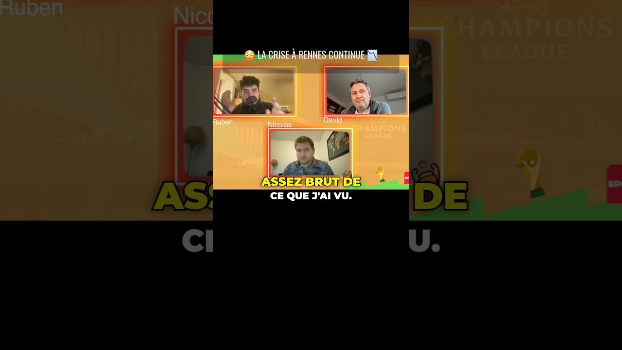 La crise a Rennes continue... #foot #analyse #football
