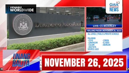 Unang Balita sa Unang Hirit: (Part 1) NOVEMBER 26, 2025 [HD]