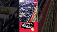 Aulas monte en tribune après une embrouille avec un supporter #mdr #football #foryou #sports #ol