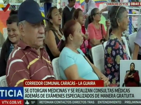 Adultos mayores del Corredor Comunal Caracas-La Guaira son favorecidos con jornada integral