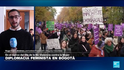 Diplomacia Feminista por la Paz en Bogotá conmemora la eliminación de la violencia contra la mujer