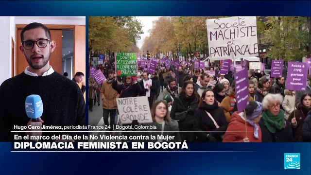 Diplomacia Feminista por la Paz en Bogotá conmemora la eliminación de la violencia contra la mujer