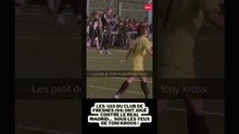 Les  U10 du club de Fresnes (94) ont joué contre le Real Madrid...  sous les yeux de Toni Kroos