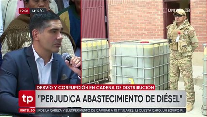 Ministro de Desarrollo Productivo: “Se tiene claro que aún existe corrupción, aún existe desvío de combustible”