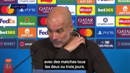 Man. City - Guardiola : "Trop de changements"