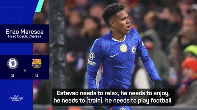 Maresca warns Chelsea fans not to hype Estevao as next Messi