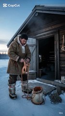 yakut Nomads: Surviving in cold #survive in harsh weather#survival