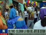 Cultores de la parroquia Sucre celebran entre bailes y parrandas la vida del presidente Maduro