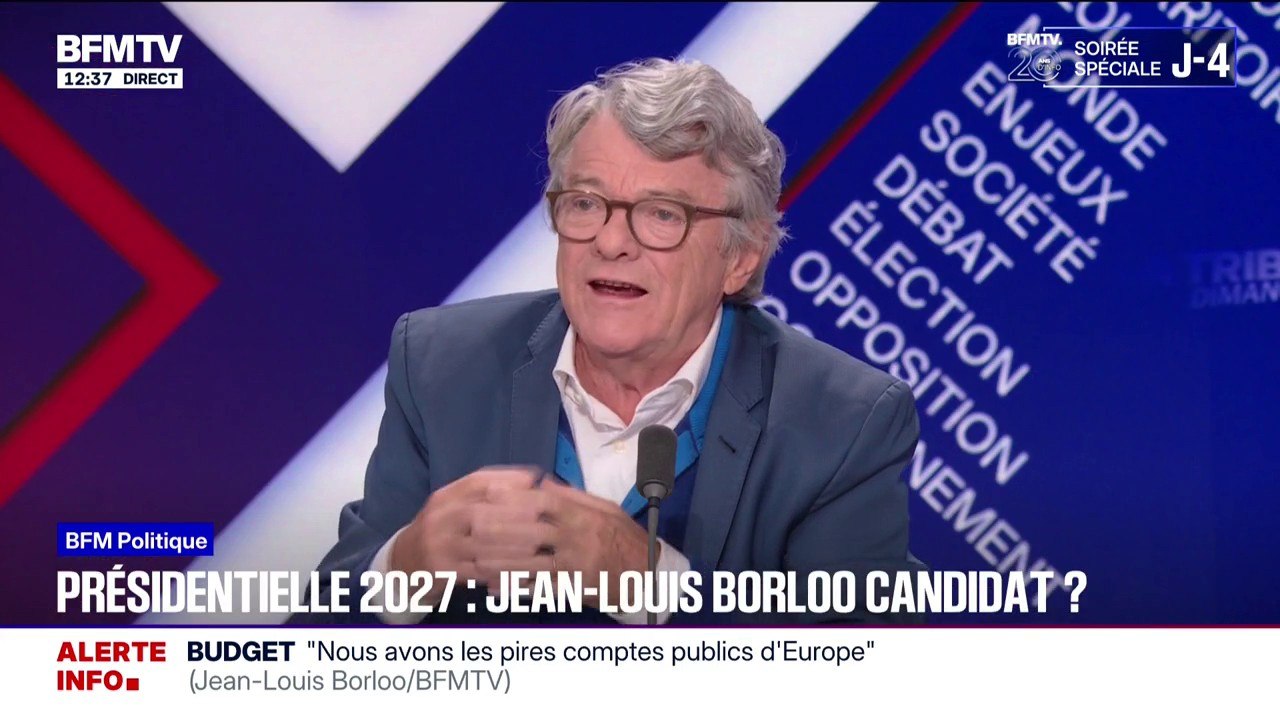 Jean-Louis Borloo: “Les extrêmes en France sont...