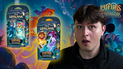 Ouverture Decks Lorcana Set 10 : DOUBLE HIT ! (Lueurs dans les profondeurs)