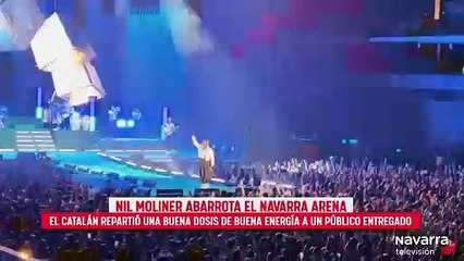 El catalán Nil Moliner abarrota el Navarra Arena