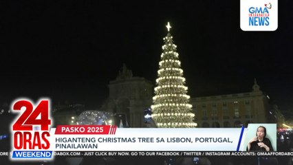 Christmas feels sa Barcelona at Lisbon; Mariah Carey pop-up bars sa US | 24 Oras Weekend