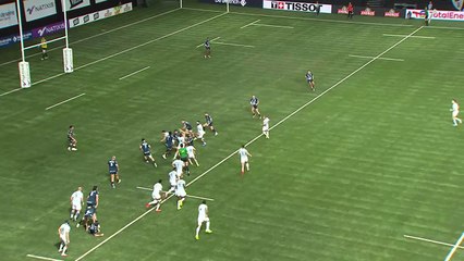 TOP 14 - Essai de Max SPRING (R92) - Racing 92 - Aviron Bayonnais