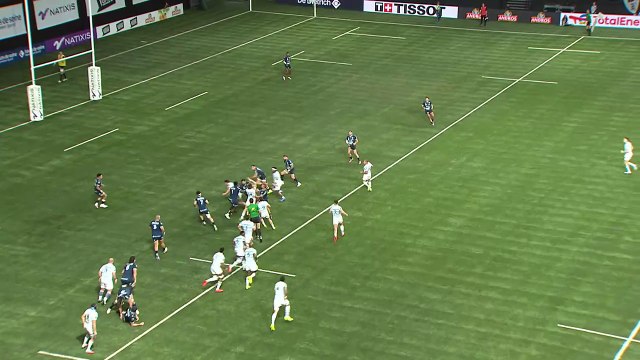 TOP 14 - Essai de Max SPRING (R92) - Racing 92 - Aviron Bayonnais