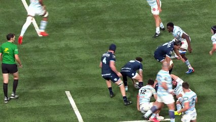 TOP 14 - Essai de Rodrigo BRUNI (AB) - Racing 92 - Aviron Bayonnais