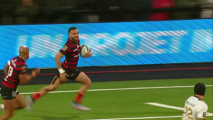 TOP 14 - Essai de Matthis LEBEL (ST) - US Montauban - Stade Toulousain