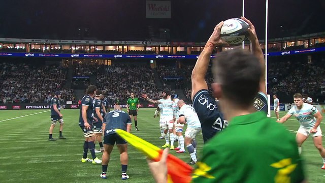 TOP 14 - Essai de Baptiste GERMAIN (R92) - Racing 92 - Aviron Bayonnais
