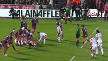 TOP 14 - Essai de Gregoire ARFEUIL (SP) - Union Bordeaux-Bègles - Section Paloise