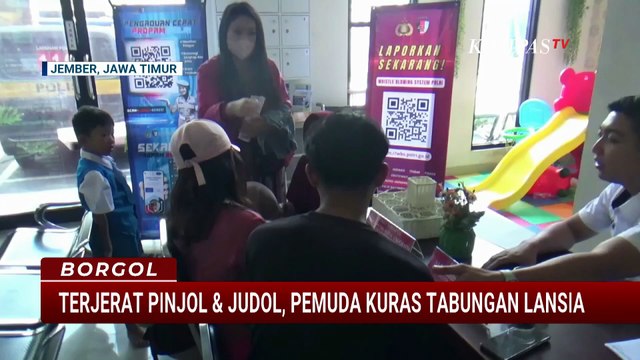 Kecanduan Judol dan Pinjol, Pemuda di Jember Kuras Rekening Lansia Pelayan Warung | BORGOL