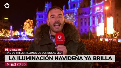 TN2 TM Madrid enciende las luces de iluminación Navidad Sábado 22 Noviembre 2025