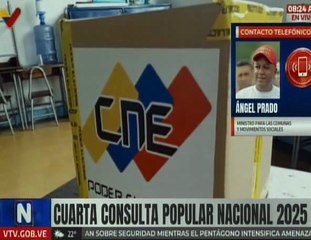 Ministro Prado invitó al poder popular a elegir los proyectos priorizados presentados en asambleas