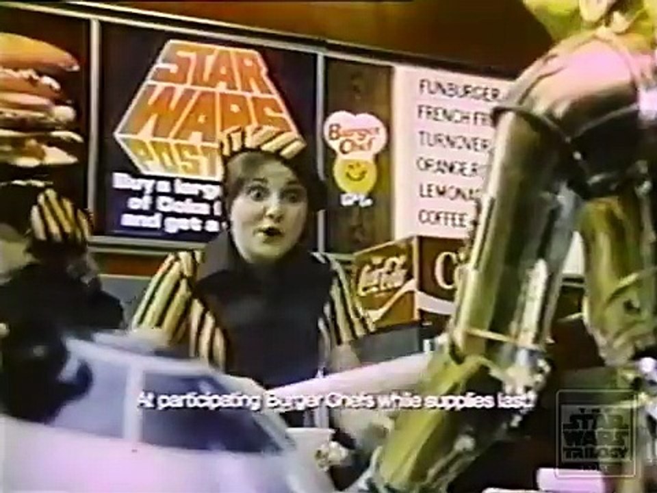 Burger Chef - Star Wars (1977) commercial