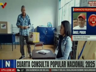 Ministro Prado informó que marchan más de 10 mil obras de los resultados obtenidos de la consulta