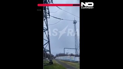 Ukrainische Drohnen treffen Kraftwerk Schatura bei Moskau, lösen Großbrand aus