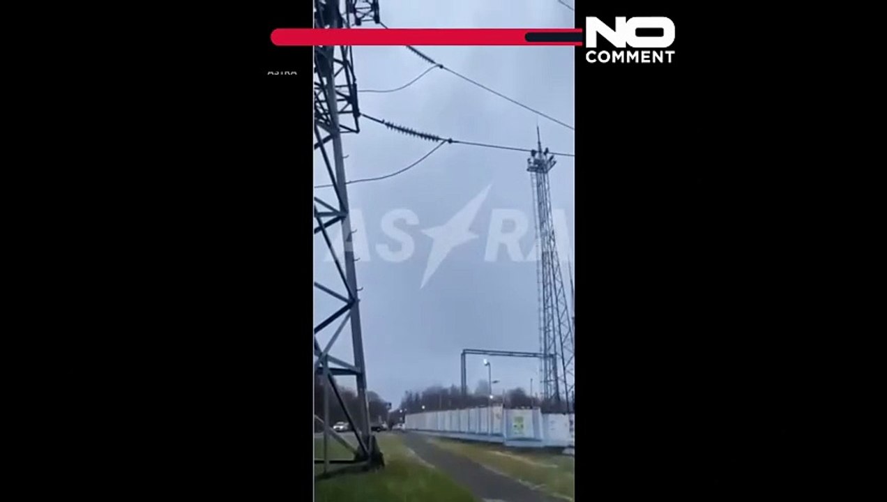 Ukrainische Drohnen treffen Kraftwerk Schatura bei Moskau, lösen Großbrand aus